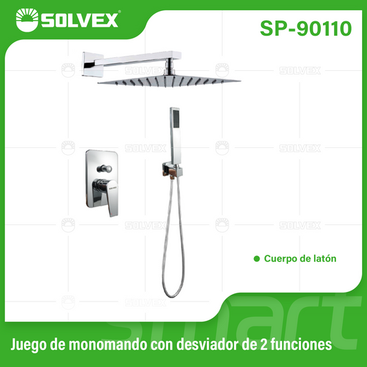 SP-90110 (Caja master 5)(MOQ 1 juego=1 caja) Juego de monomando con desviador de 2 funciones