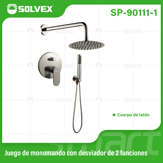 SP-90111-1 (Caja master 5)(MOQ 1 juego=1 caja) Juego de monomando con desviador de 2 funciones