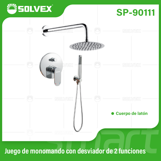 SP-90111 (Caja master 5)(MOQ 1 juego=1 caja) Juego de monomando con desviador de 2 funciones