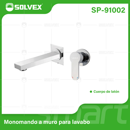 SP-91002 (Caja master 10)(MOQ 1 juego=1 caja) Monomando a muro para lavabo