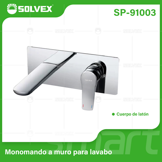 SP-91003 (Caja master 10)(MOQ 1 juego=1 caja) Monomando a muro para lavabo