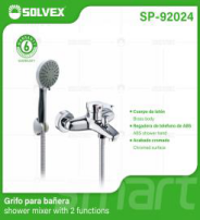 SP-92024 (Caja master 12)(MOQ 1 juego=1 caja) Grifo para banerashower mixer with 2 functions