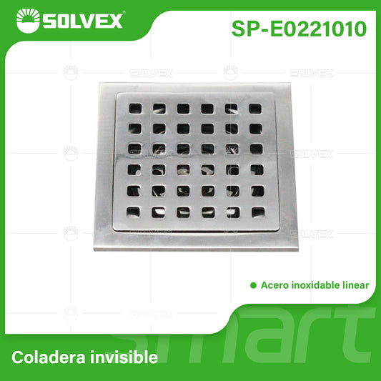 SP-E0221010 (Caja master 100)(MOQ 1pz=1caja) Coladera invisible