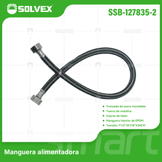 SSB-127835-2 (Caja master 150)(MOQ 10 pzs=1 bolsa) Manguera alimentadora