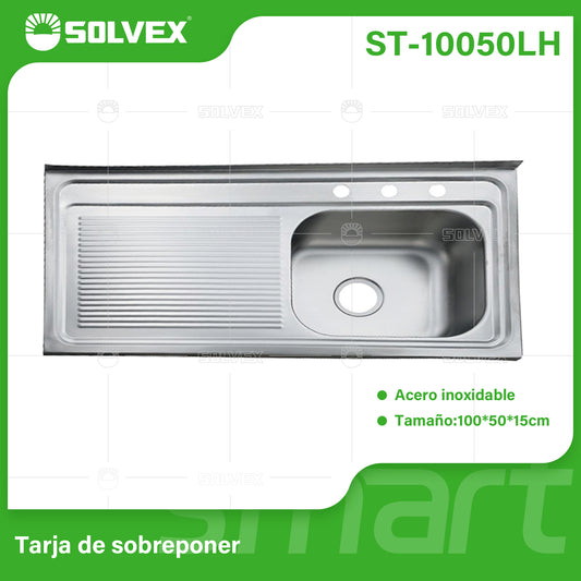 ST-10050L (Caja master 5)(MOQ 1 pz=1 caja) Tarja de sobreponer