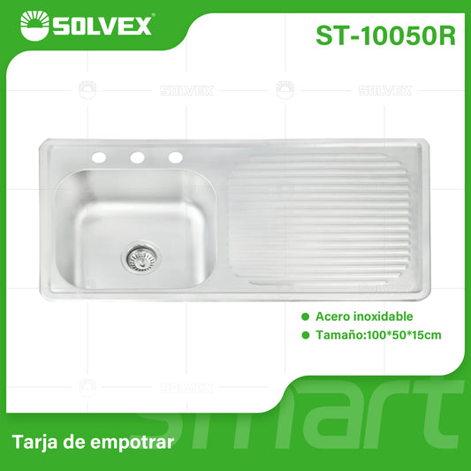 ST-10050R (Caja master 5)(MOQ 1 pz=1 caja) Tarja de empotrar