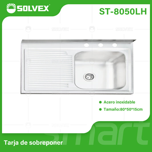 ST-8050LH (Caja master 5)(MOQ 1 pz=1 caja) Tarja de sobreponer