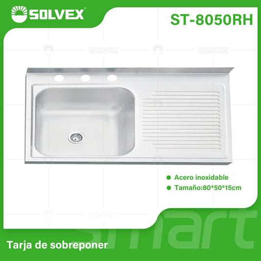 ST-8050RH (Caja master 5)(MOQ 1 pz=1 caja) Tarja de sobreponer
