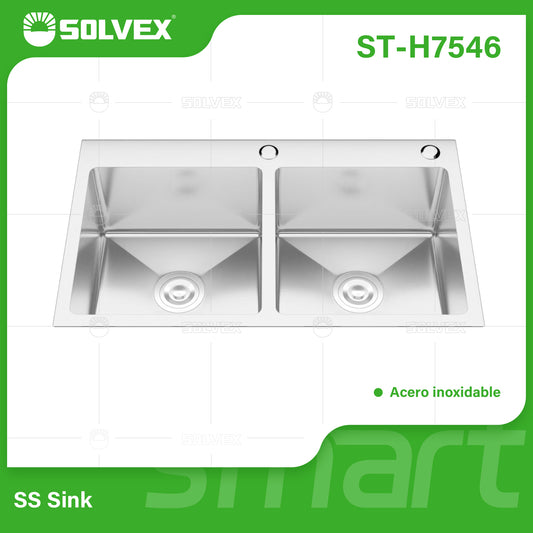 ST-H7546 (Caja master 3)(MOQ 3 pzs=1 master) SS Sink