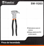 SW-11203 (Caja master 24)(MOQ 6 pzs=1 Caja) Pinza de hacendado