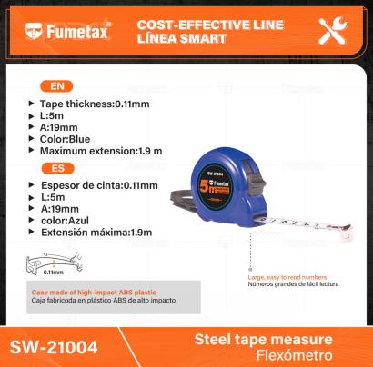 SW-21004-(Caja master 1 CTN=72 SKU)-(MOQ 12 SKU)-Caja fabricoda en plástico ABS de alto impacto
Espesor de cinta:0.11mm