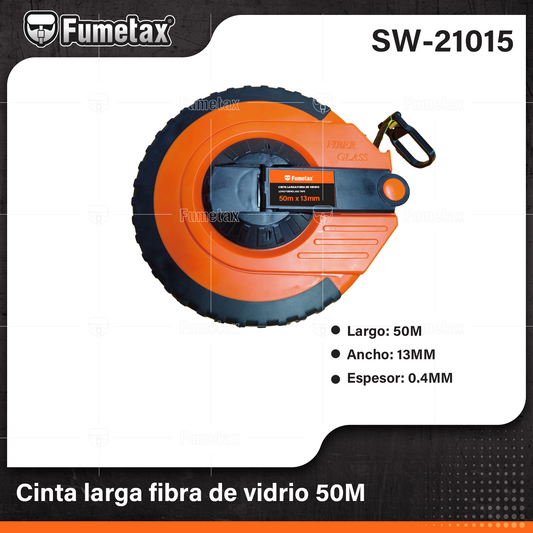 SW-21015-(Caja master 1 CTN=24 SKU)-(MOQ 1 SKU)-Cintas largas de fibra de vidrio
Cubierta de PVC anti-impacto