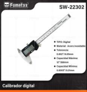 SW-22302 (Caja master 20)(MOQ 20 pzs=1 Caja) Calibrador dígital