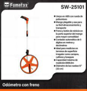 SW-25101 (Caja master 10)(MOQ 10 pzs=1 Caja) Odómetro con freno