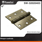 SW-32020405 (Caja master 100)(MOQ 10 pzs=1 caja) Bisagra cuadrada