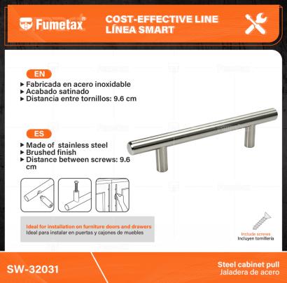 SW-32031-(Caja master 1 CTN=200 SKU)-(MOQ 20 SKU)-Made of  stainless steel
Include screws