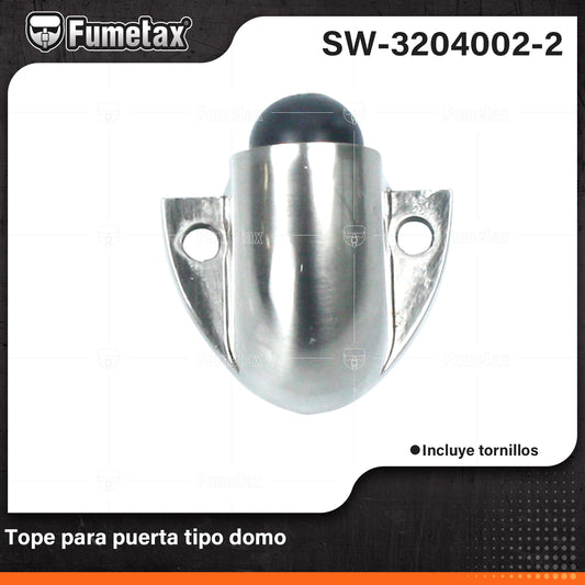 SW-3204002-2 (Caja master 400)(MOQ 1pz=1etiqueta) Tope para puerta tipo domo
