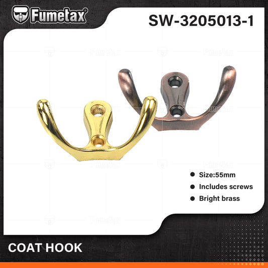 SW-3205013-1 (Caja master 1000)(MOQ 1pz=1etiqueta) COAT HOOK
