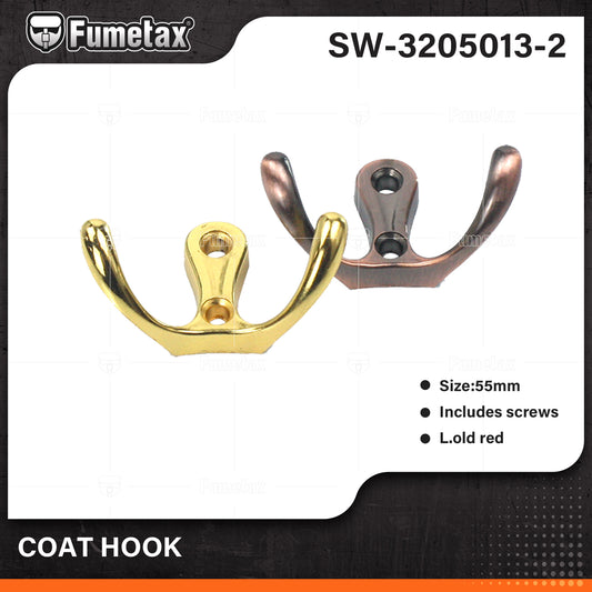 SW-3205013-2 (Caja master 1000)(MOQ 1pz=1etiqueta) COAT HOOK