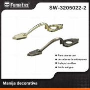 SW-3205022-2 (Caja master 100) Manija decorativa