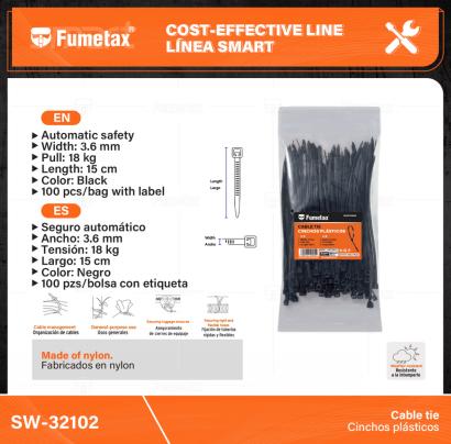 SW-32102-(Caja master 1 CTN=300 SKU)-(MOQ 1 SKU)-Fabricados en nylon
Seguro automático