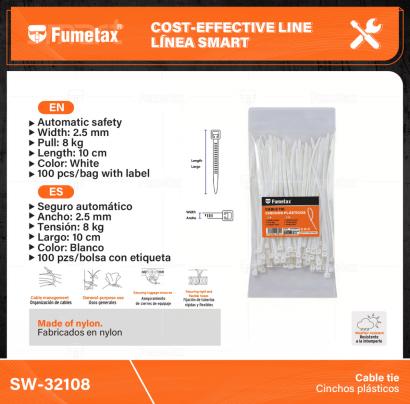 SW-32108-(Caja master 1 CTN=500 SKU)-(MOQ 1 SKU)-Fabricados en nylon
Seguro automático