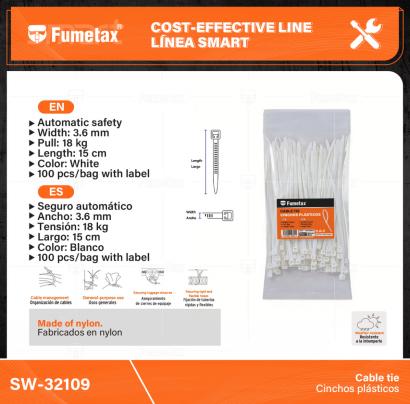 SW-32109-(Caja master 1 CTN=300 SKU)-(MOQ 1 SKU)-Fabricados en nylon
Seguro automático