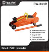 SW-33001 (Caja master 1)(MOQ 1 pz=1 caja) Gato 2 Patin toneladas