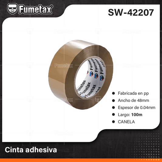 SW-42207 (Caja master 48)(MOQ 6pzs=1encohible) Cinta adhesiva