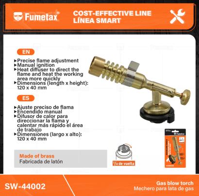 SW-44002-(Caja master 1 CTN=100 SKU)-(MOQ 10 SKU)-1/4" de vuelta
Fabricada de latón