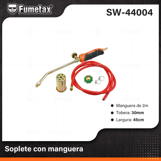SW-44004 (Caja master 30)(MOQ 1pz=1caja) Soplete con manguera