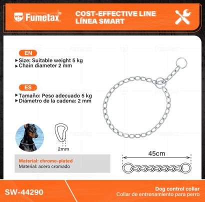 SW-44290-(Caja master 1 CTN=360 SKU)-(MOQ 60 SKU)-Material: acero cromado
Tamaño: Peso adecuado 5 kg