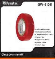 SW-51011 (Caja master 200)(MOQ 10 pzs=1 encohible) Cinta de aislar 9M