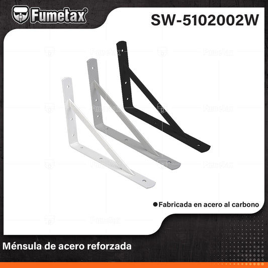 SW-5102002W (Caja master 10)(MOQ 1pz=1etiqueta) Ménsula de acero reforzada