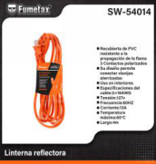 SW-54014 (Caja master 36)(MOQ 1 pz=1 papel) Linterna reflectora