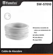 SW-57010 (Caja master 4)(MOQ 4 pzs=1 Caja) Cable de Alucobre