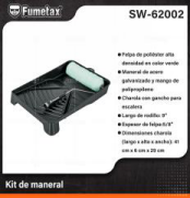 SW-62002 (Caja master 12)(MOQ  12 pzs=1 Caja) Kit de maneral