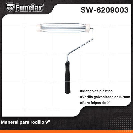 SW-6209003 (Caja master 50)(MOQ 1pz=1etiqueta) Maneral para rodillo 9