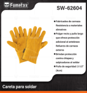 SW-62604 (Caja master 72)(MOQ 72 pzs=1 Caja) Careta para soldar