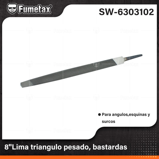 SW-6303102 (Caja master 100)(MOQ 10pzs=1bolsa) 8 Lima triangulo pesado, bastardas