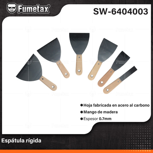 SW-6404003 (Caja master 240)(MOQ 1pz=1etiqueta) Espátula rígida