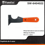 SW-6404022 (Caja master 240)(MOQ 12 pzs=1 caja) Espatula de 5 usos