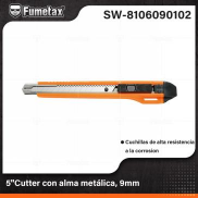 SW-8106090102 (Caja master 288) 5"Cutter con alma metálica, 9mm