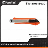 SW-8106180301 (Caja master 144) 6"Cutter con alma metálica,18mm