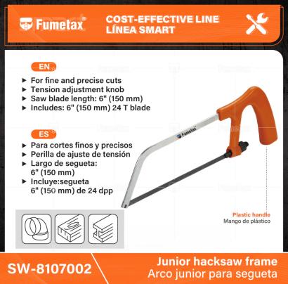 SW-8107002-(Caja master 1 CTN=200 SKU)-(MOQ 25 SKU)-Mango de nylon
Para cortes finos y precisos