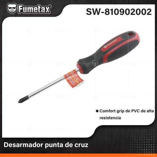SW-810902002 (Caja master 120)(MOQ 1pz=1gancho) Desarmador punta de cruz