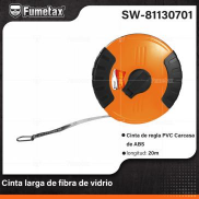SW-81130701 (Caja master 60) (MOQ 1 pz=1 caja) Cinta larga de fibra de vidrio
