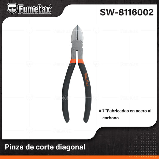 SW-8116002 (Caja master 60)(MOQ 1pz=1gancho) Pinza de corte diagonal