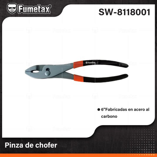 SW-8118001 (Caja master 100)(MOQ 1pz=1gancho) Pinza de chofer