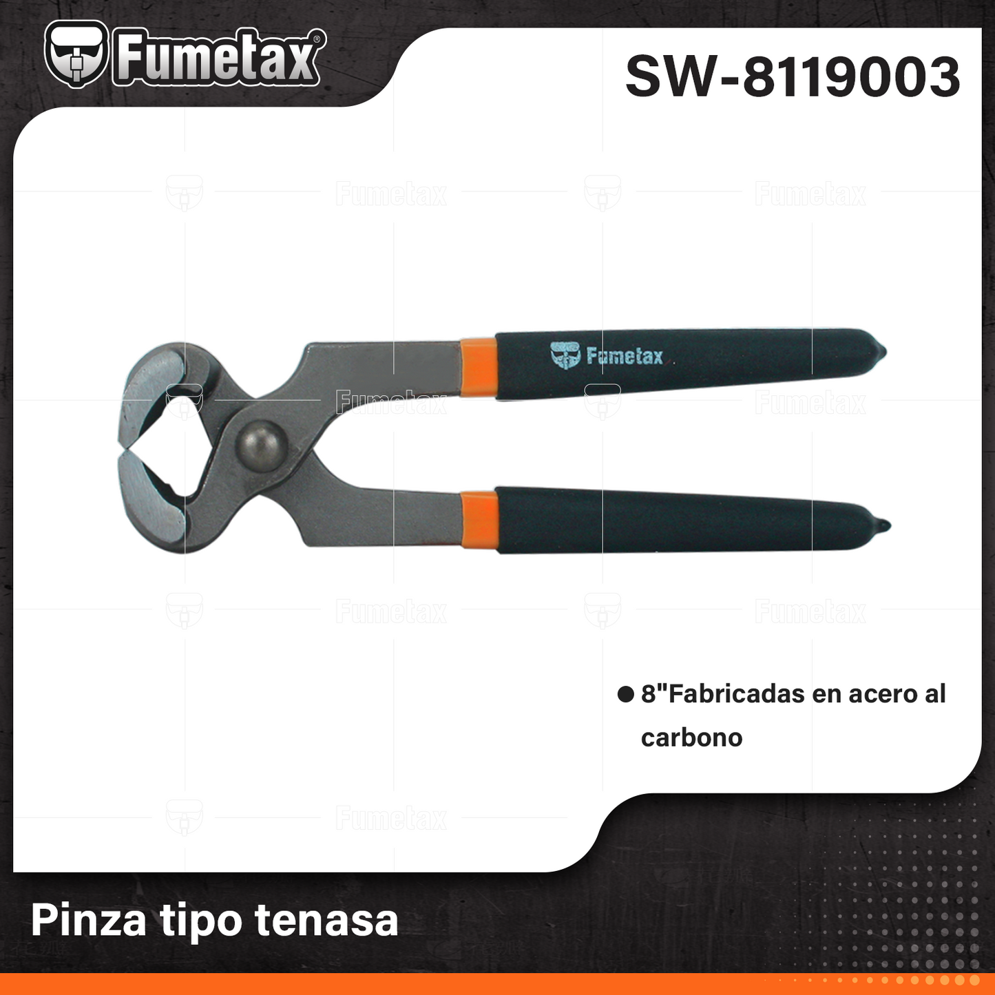 SW-8119003 (Caja master 60)(MOQ 1pz=1gancho) Pinza tipo tenasa